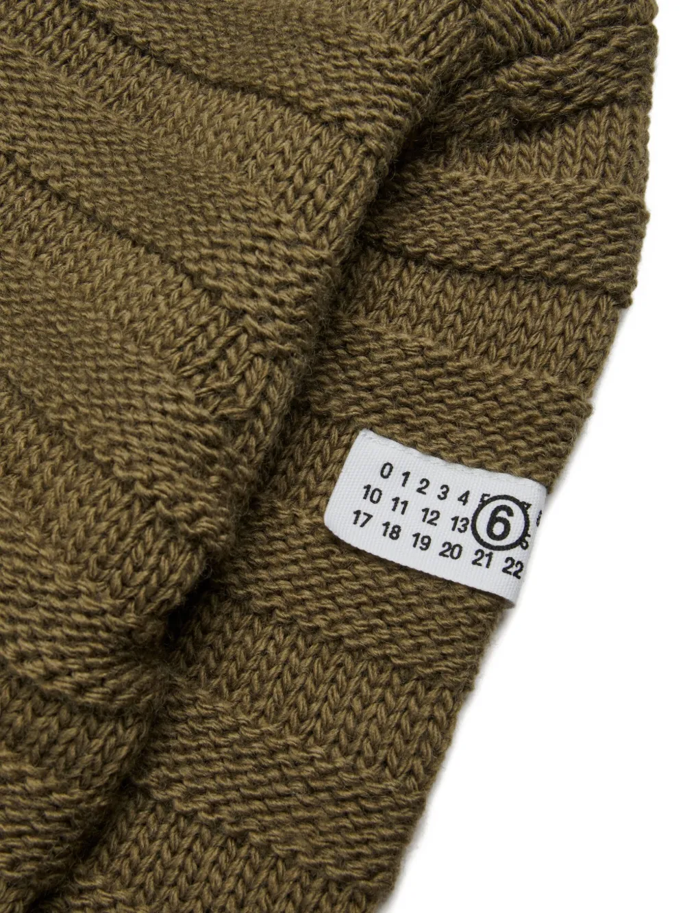 MM6 Maison Margiela Kids Wollen trui Groen