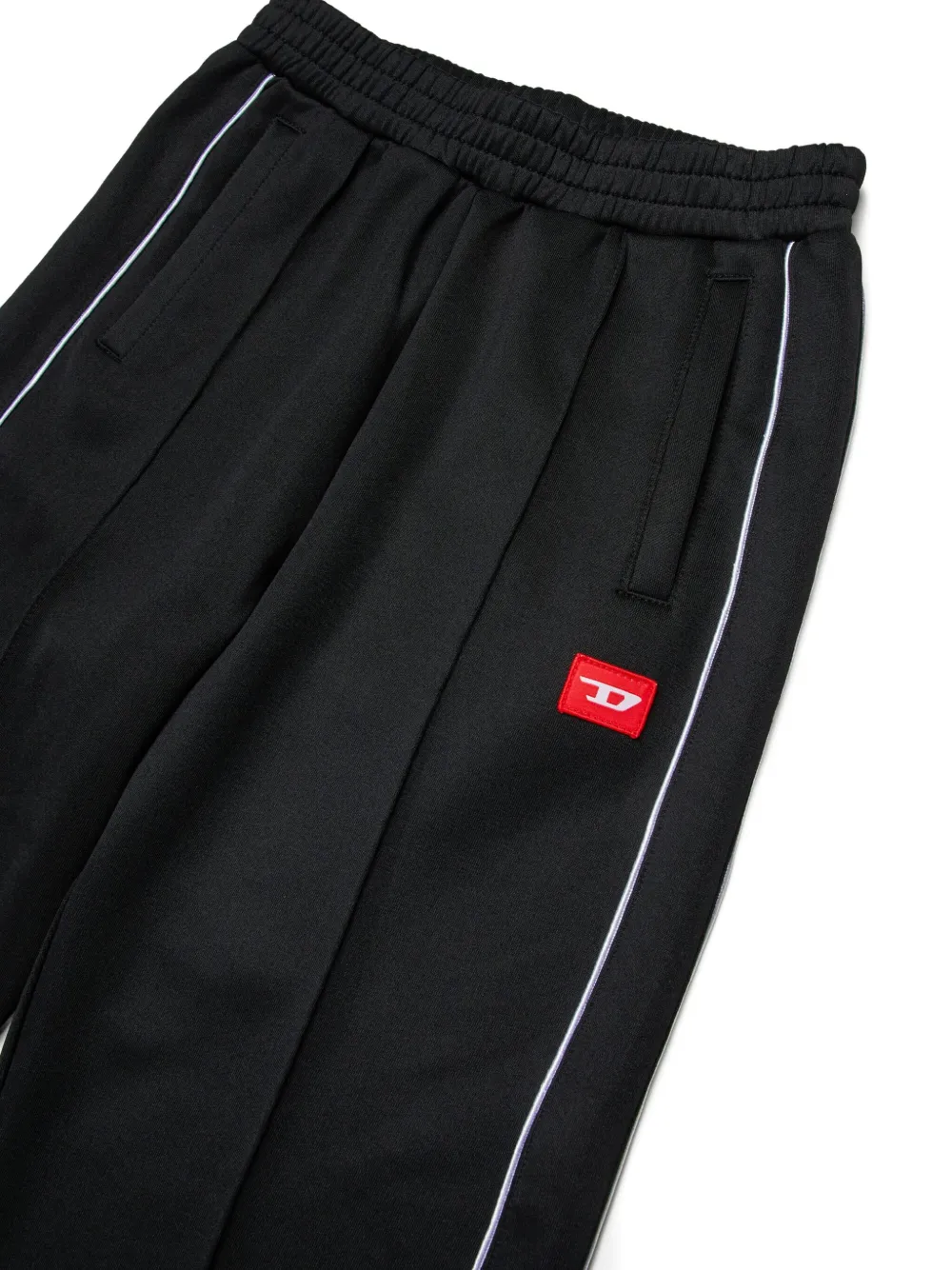 Diesel Kids Trainingsbroek met logopatch K900 BLACK