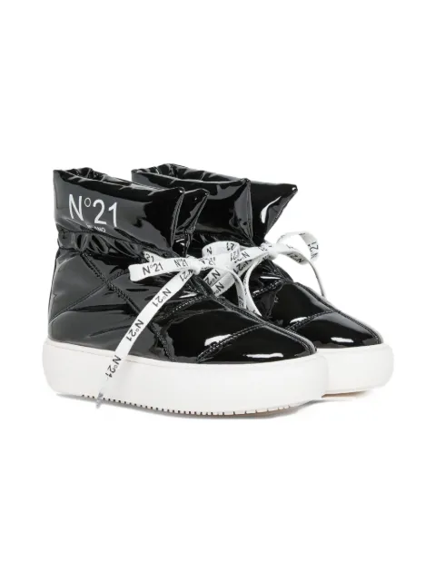 Nº21 Kids quilted boots