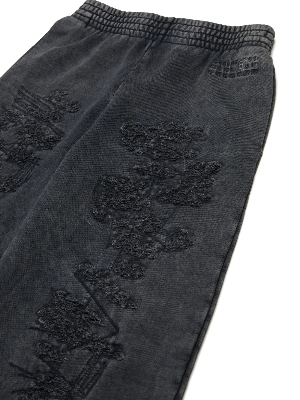 MM6 Maison Margiela Kids Katoenen trainingsbroek Grijs