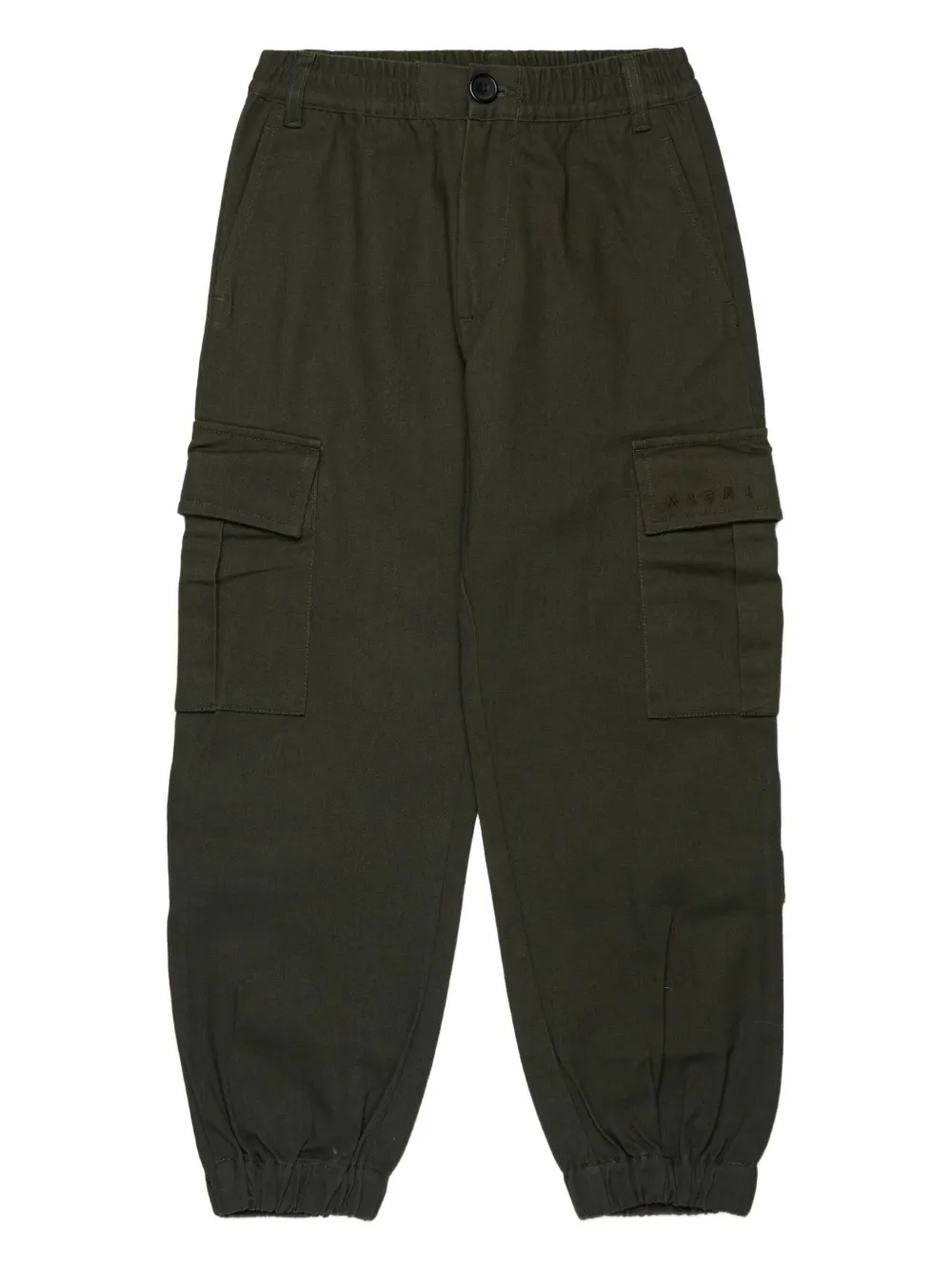 Marni Kids Katoenen broek Groen