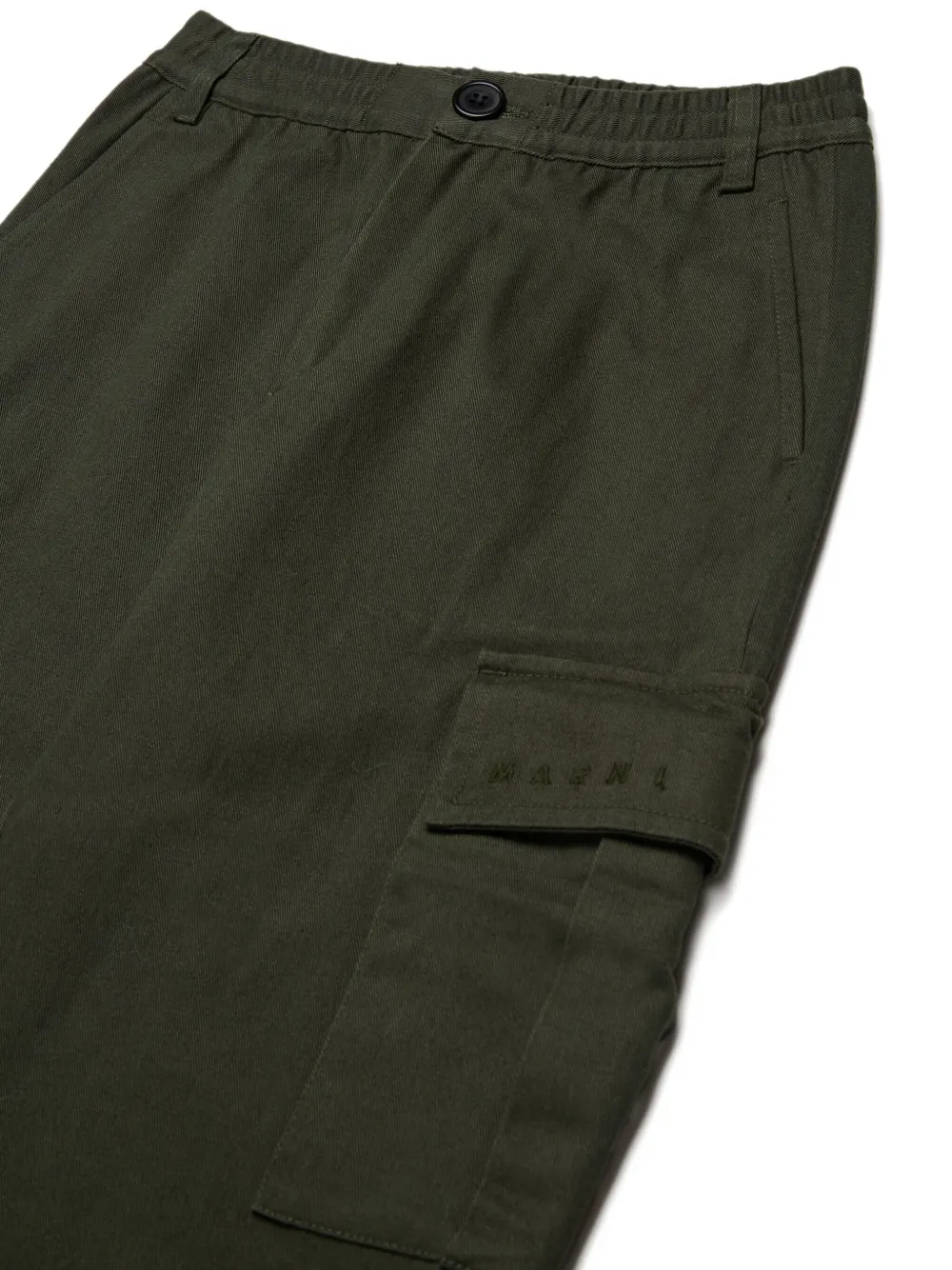 Marni Kids Katoenen broek Groen