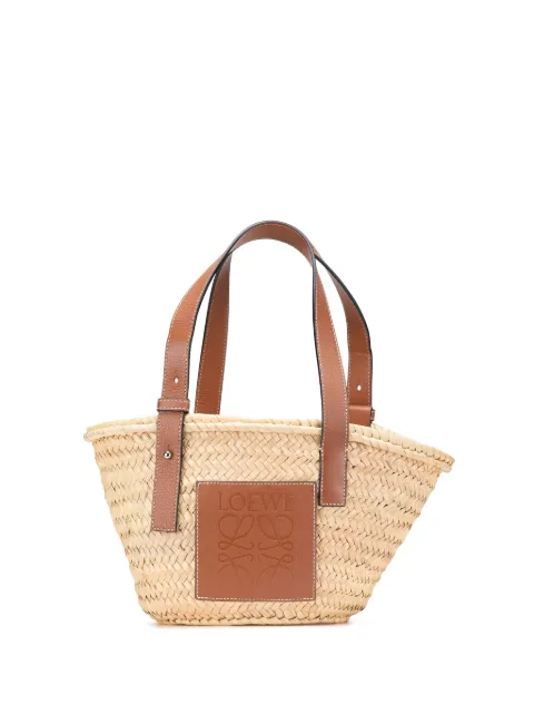 Loewe Pre-Owned petit seau en raphia (2022)