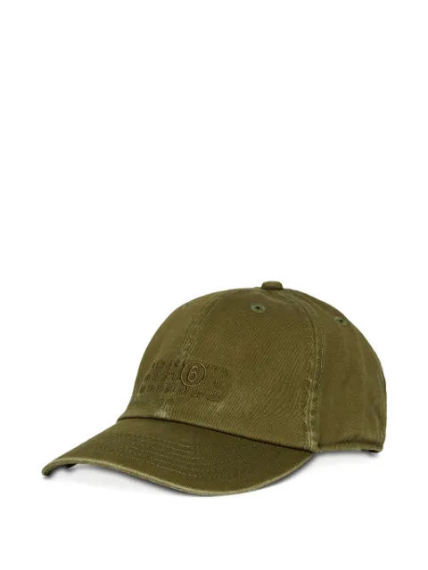 MM6 Maison Margiela Kids numbers-embroidered cap