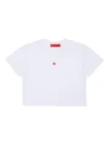 MAX&Co. Kids cropped cotton T-shirt - White