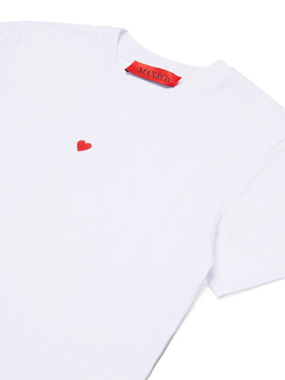 MAX&Co. Kids Katoenen T-shirt Wit