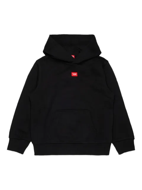 Diesel Kids Sxginhood Over logo-patch hoodie