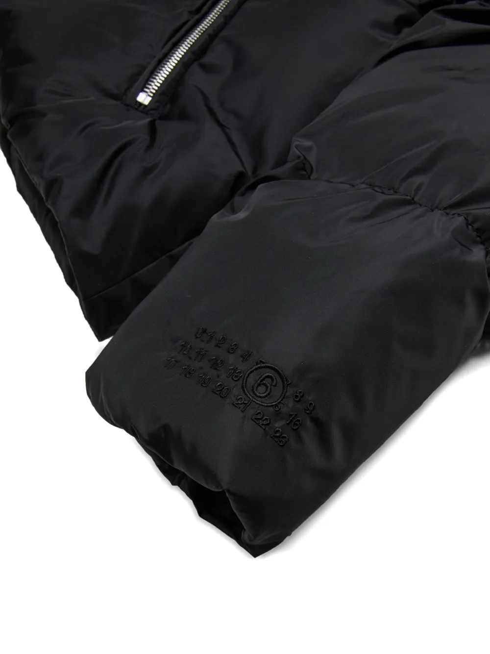 MM6 Maison Margiela Kids Jack met Numbers-patroon Zwart