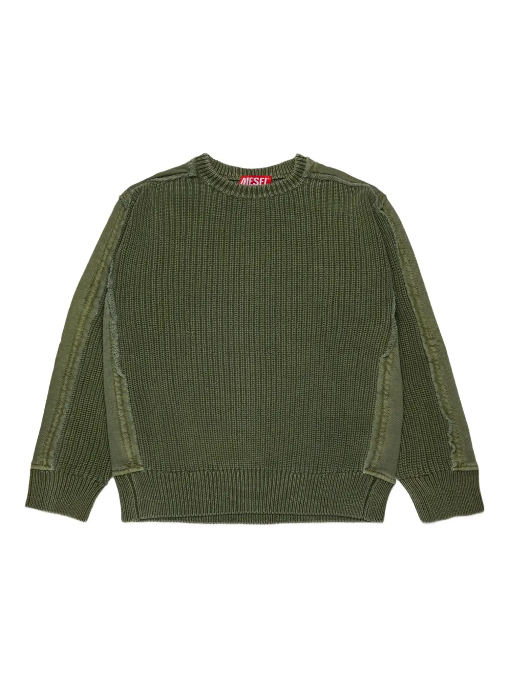 Diesel Kids Kobertoround trui Groen