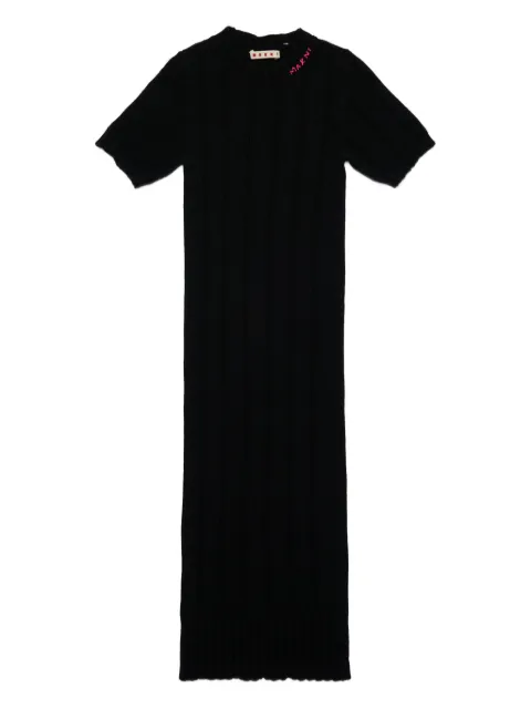 Marni Kids ribbed-knit dress