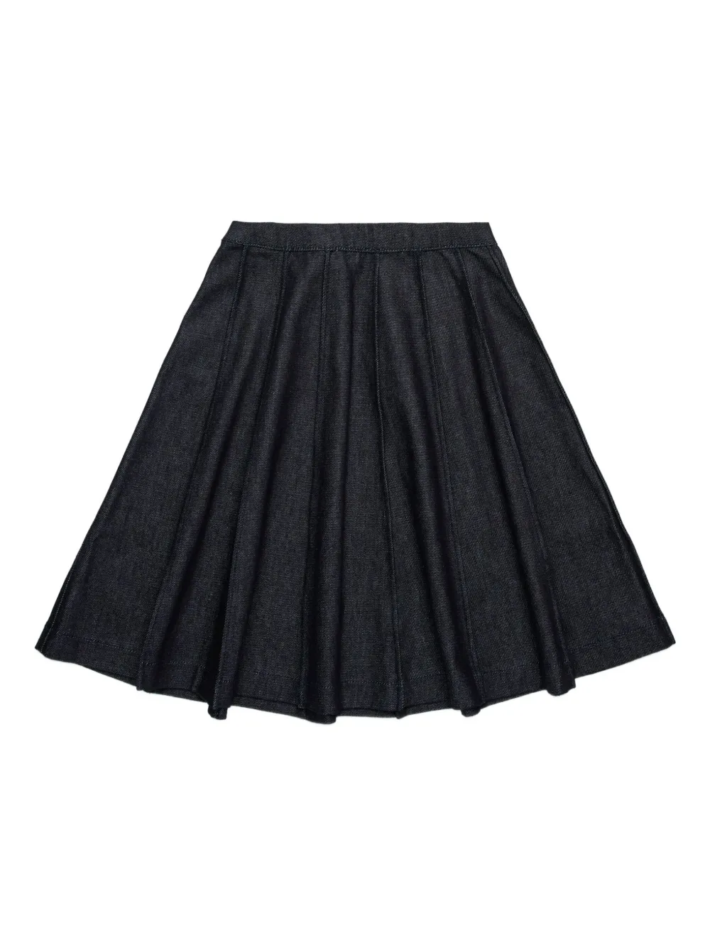 Nº21 Kids Rok met logo-applicatie Zwart