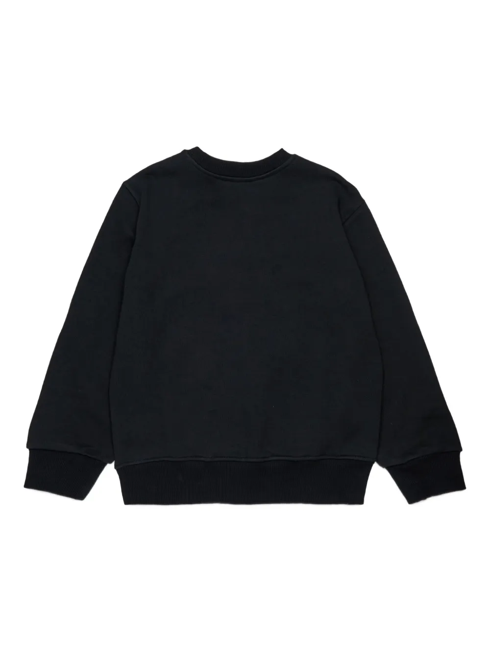 Diesel Kids Sweater met logopatch Zwart