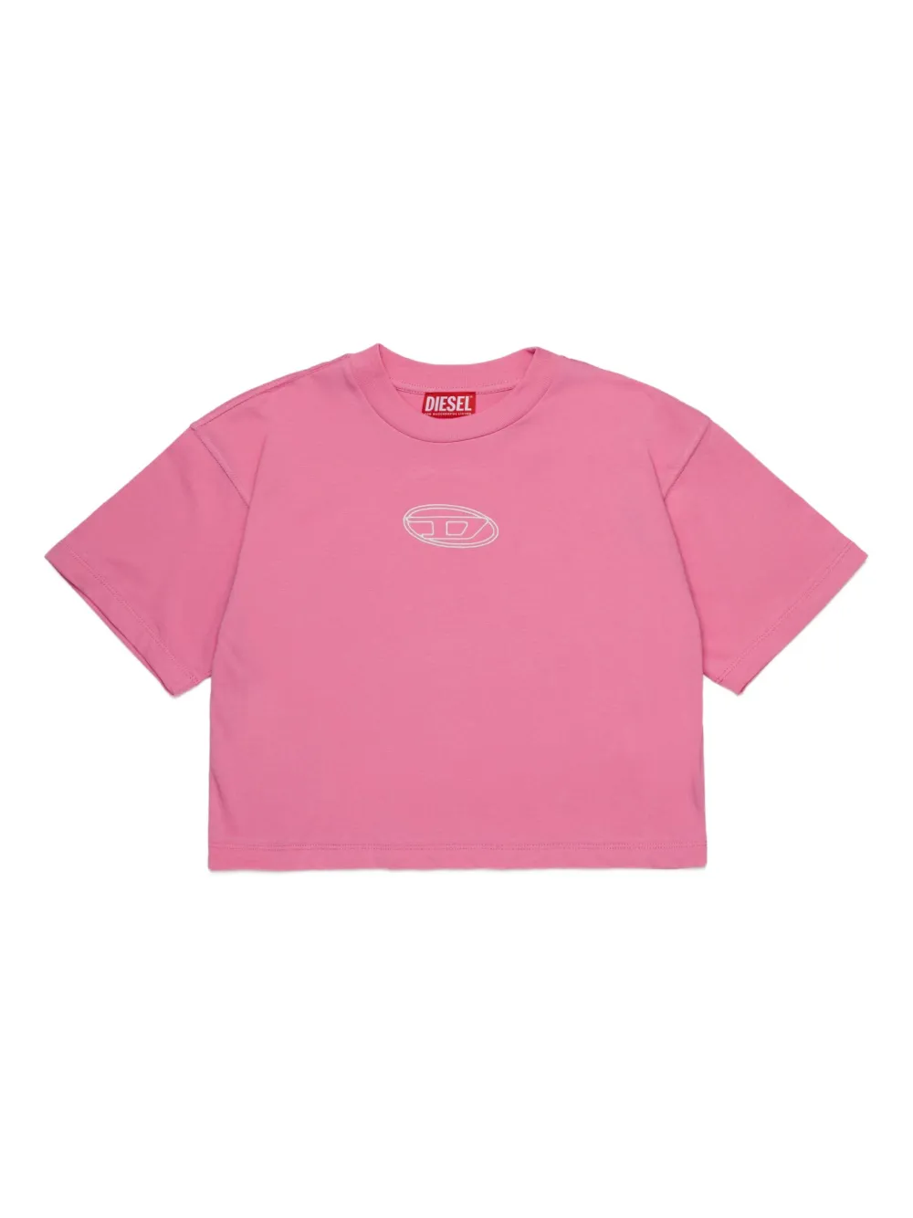 Diesel Kids Tixan T-shirt Roze