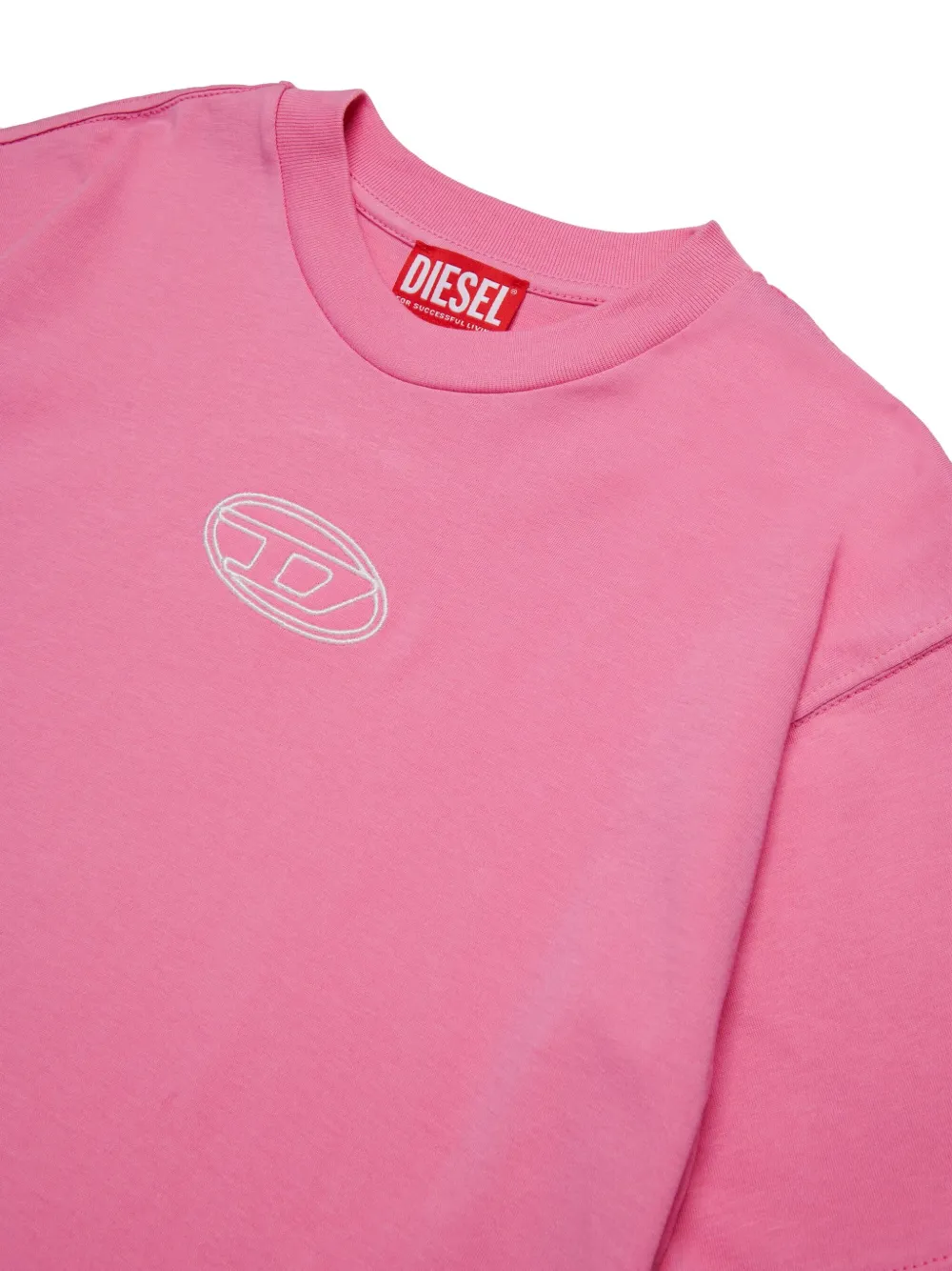Diesel Kids Tixan T-shirt Roze