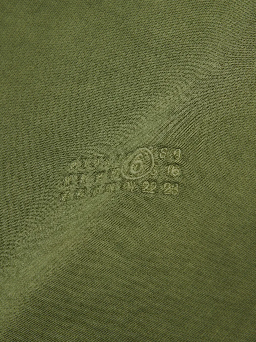 MM6 Maison Margiela Kids Sweater van katoen Groen