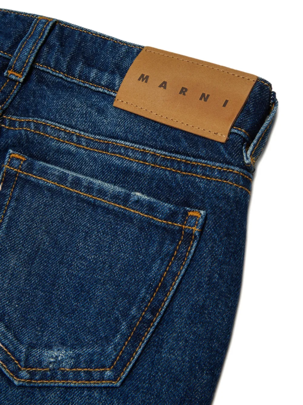 Marni Kids Flared jeans Blauw