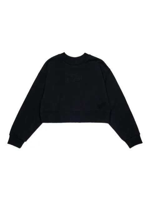 MM6 Maison Margiela Kids logo-patch sweatshirt