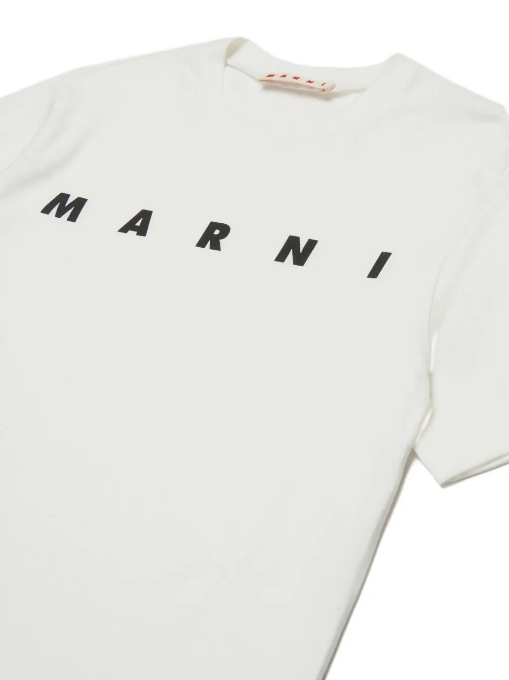 Marni Kids Katoenen T-shirt Wit