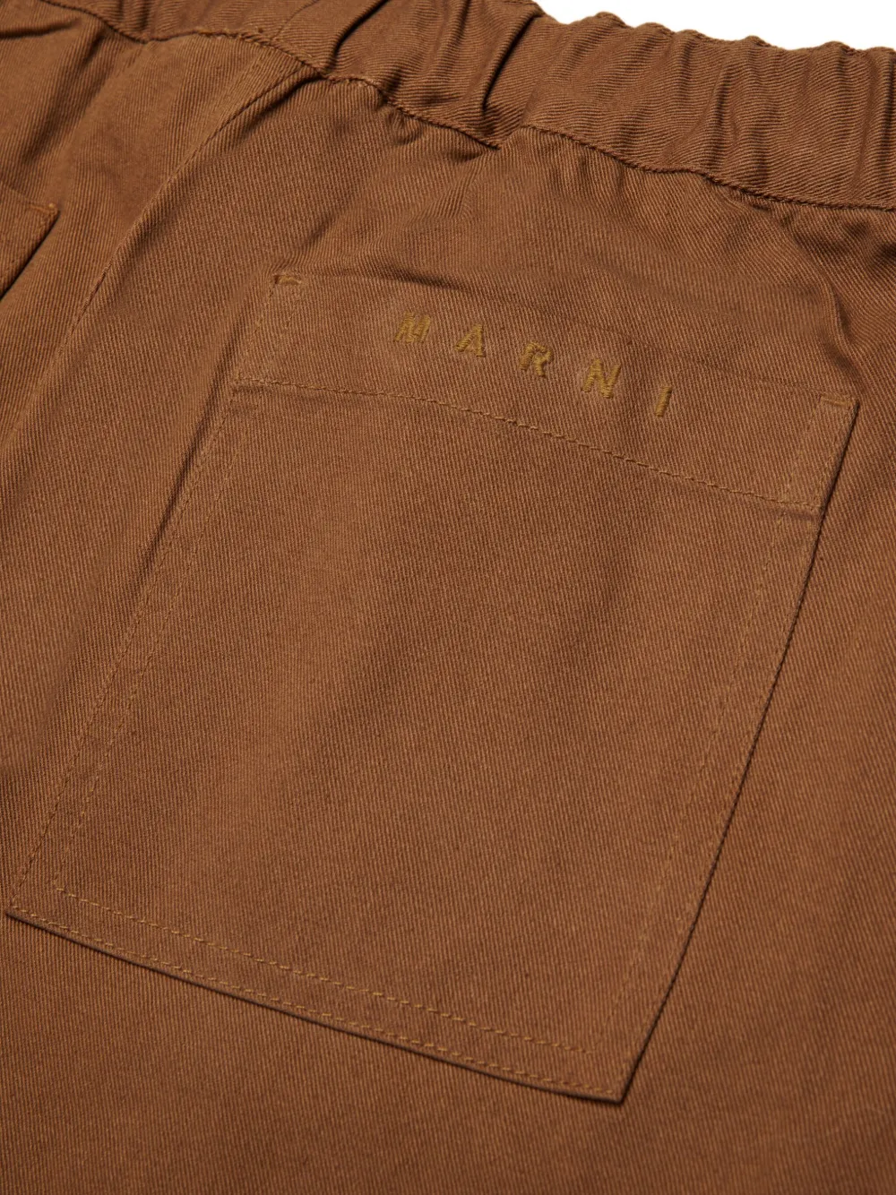 Marni Kids Katoenen broek Bruin