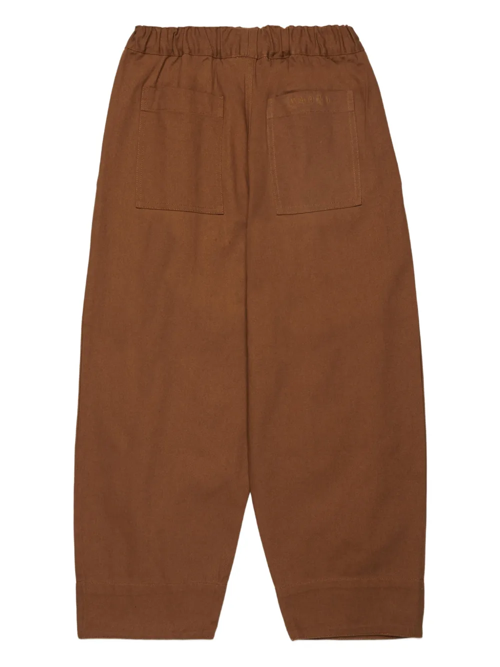 Marni Kids Katoenen broek Bruin