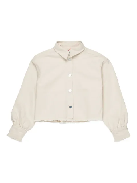 MAX&Co. Kids cropped cotton shirt