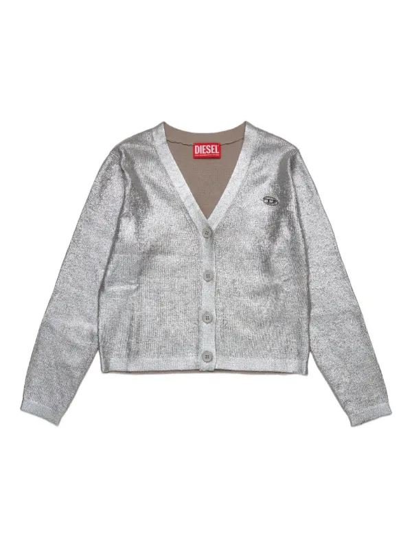 Diesel Kids Kmisotta カーディガン | シルバートーン | FARFETCH JP