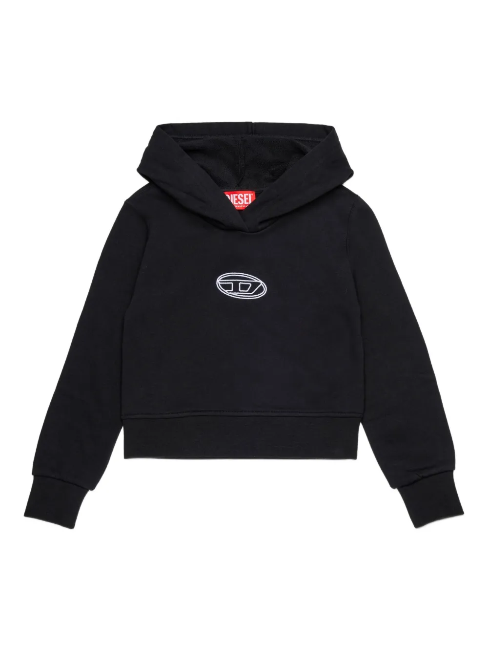 Diesel Kids Sasy hoodie Zwart