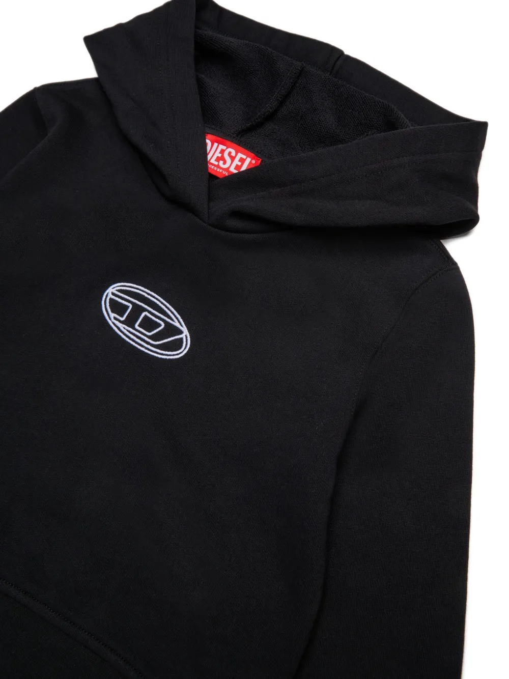 Diesel Kids Sasy hoodie Zwart