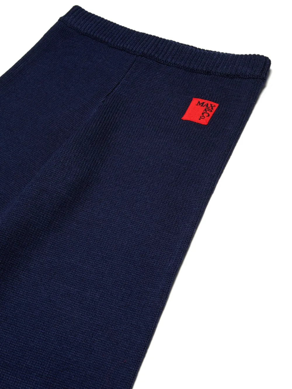 MAX&Co. Kids Broek met wijde pijpen Blauw