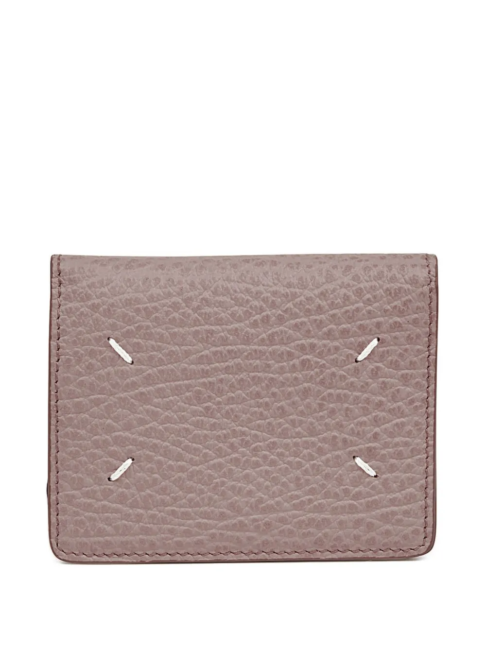 Maison Margiela Keyring Snap-button Cardholder In Pink