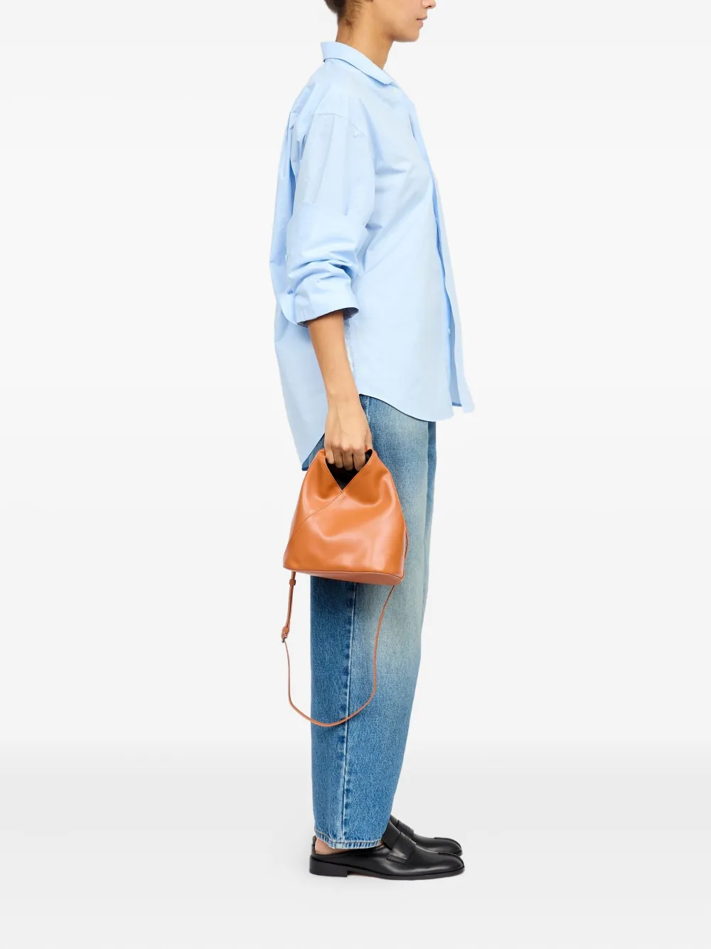 MM6 Maison Margiela Japanese crossbodytas Oranje