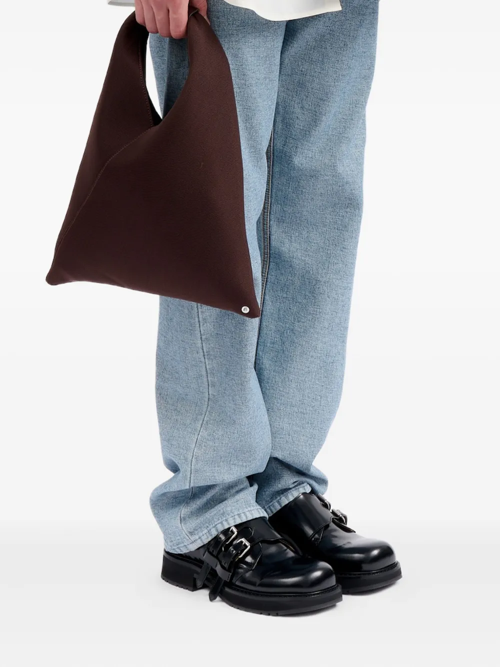 MM6 Maison Margiela Japanese kleine shopper Bruin