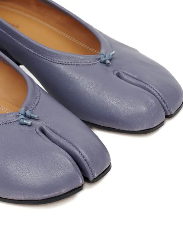Maison Margiela Tabi Ballet Flats | Purple | FARFETCH