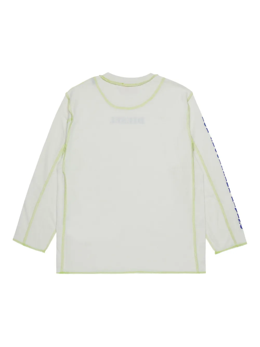 Diesel Kids T-shirt met logoprint Wit