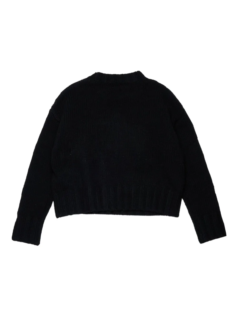 MM6 Maison Margiela Kids Numbers-motif sweater Zwart