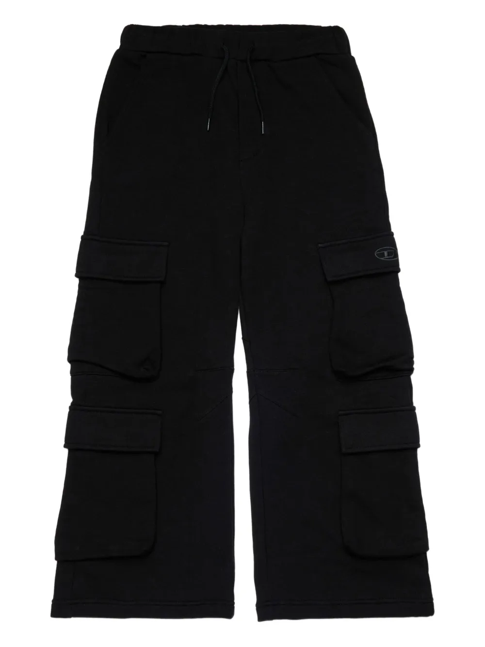 Diesel Kids Katoenen broek Zwart