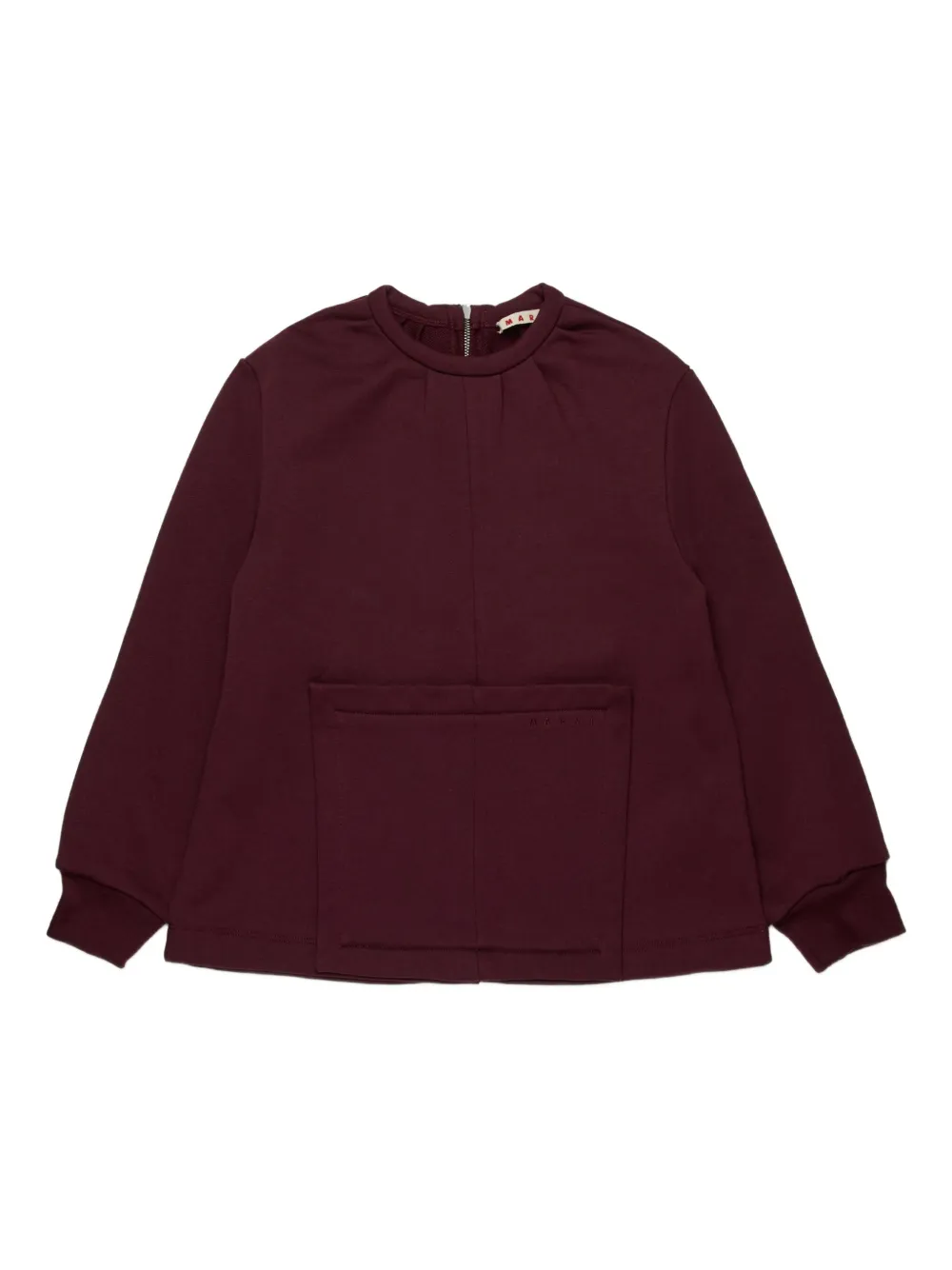 Marni Kids Sweater van katoen Rood