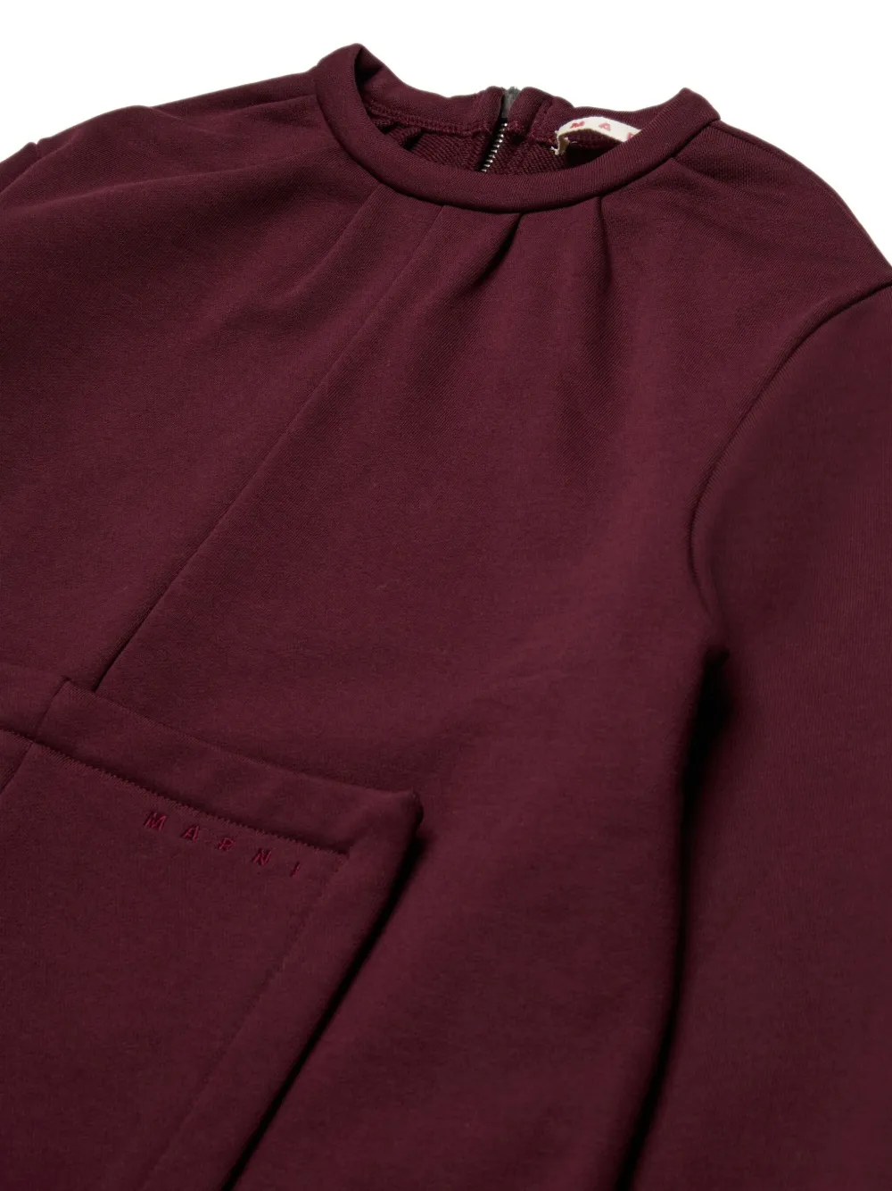Marni Kids Sweater van katoen Rood