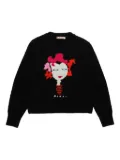 Marni Kids wool-blend sweater - Black