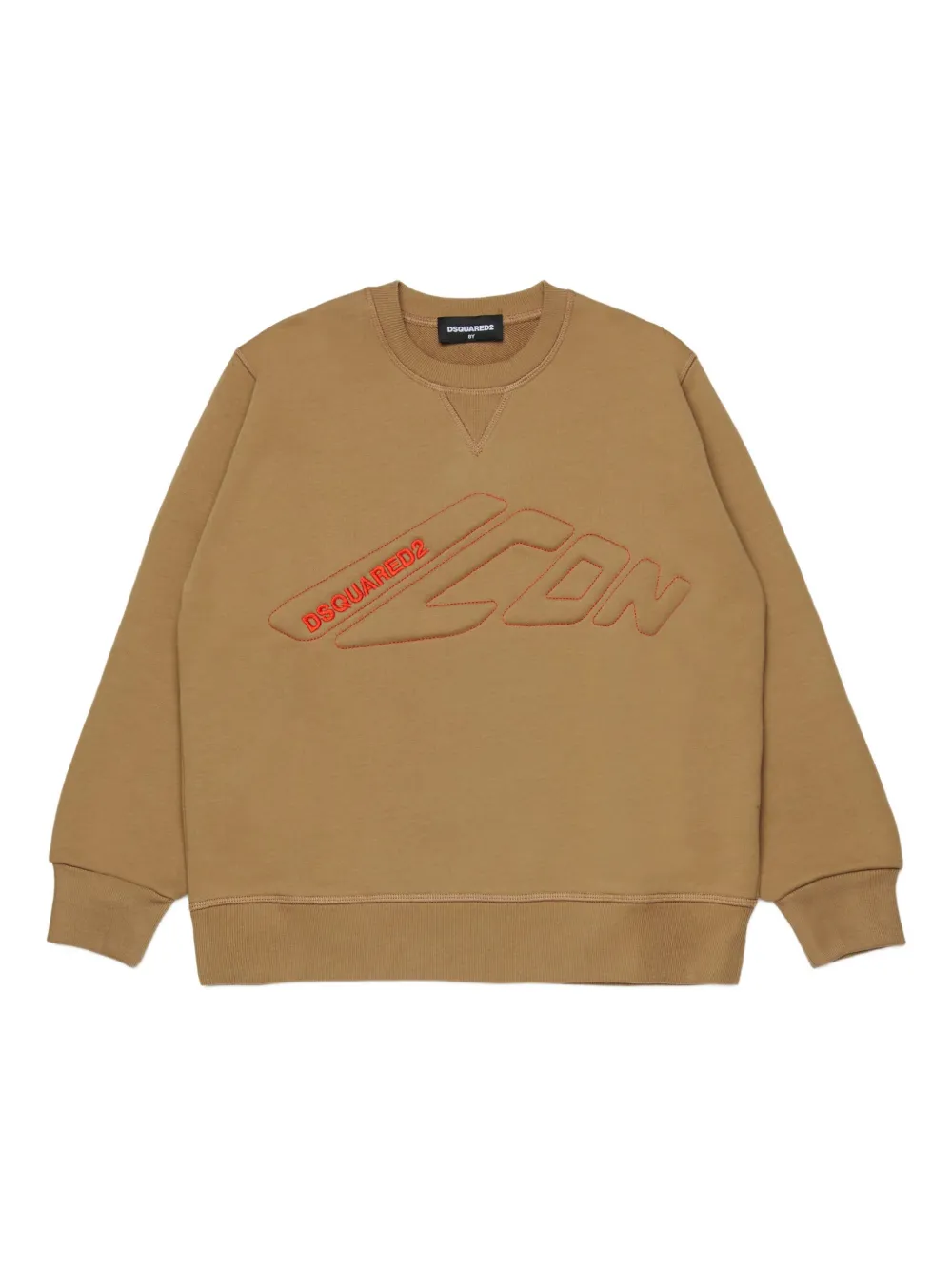 DSQUARED2 KIDS Sweater van katoen Bruin