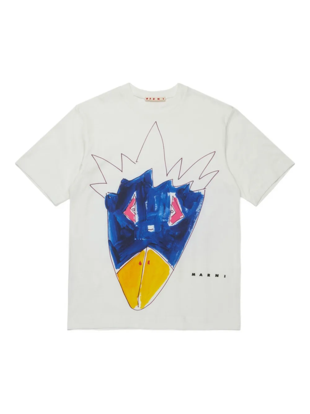 Marni Kids playera de algodón | gris | Image 1