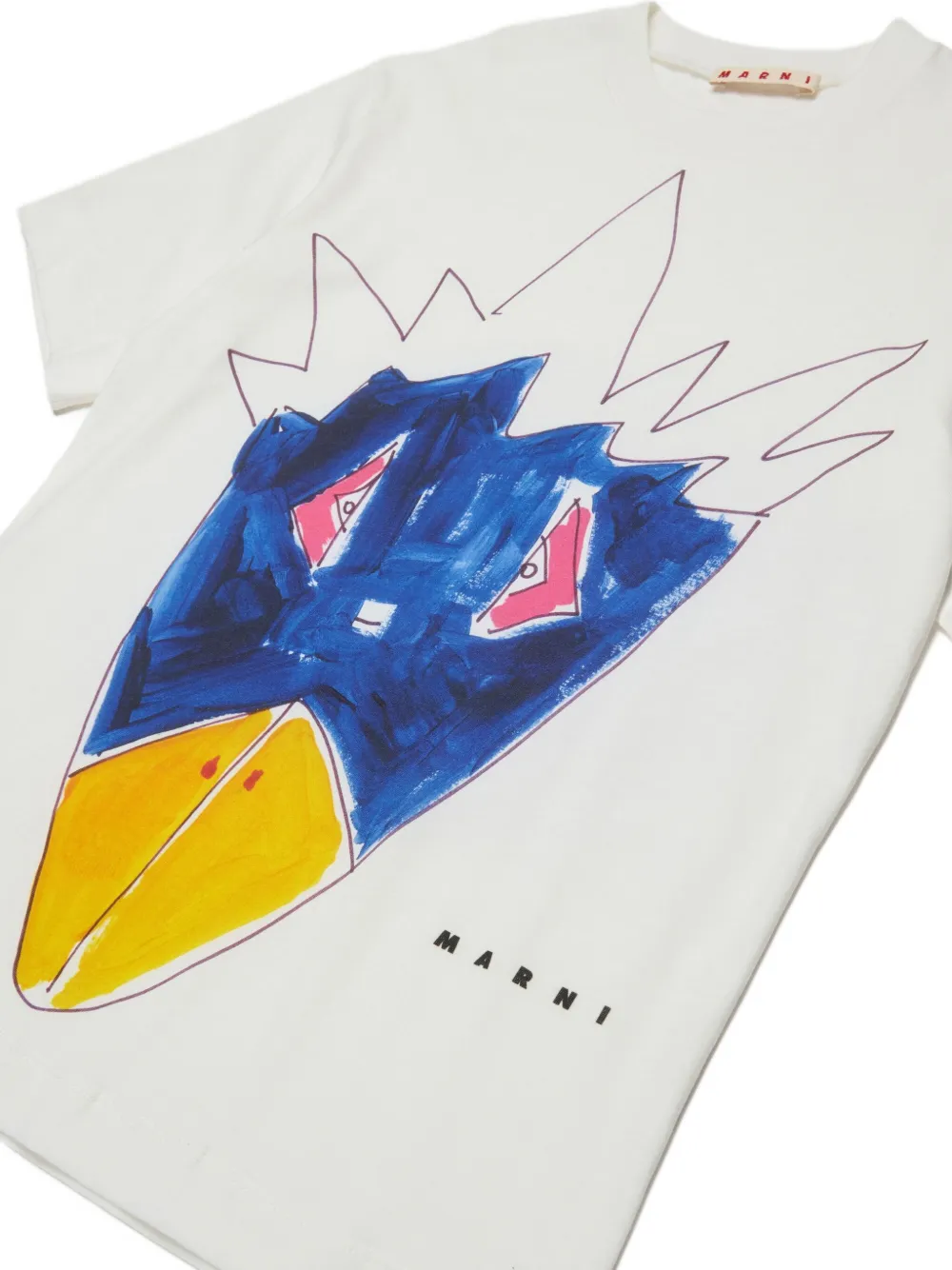Marni Kids Katoenen T-shirt Grijs
