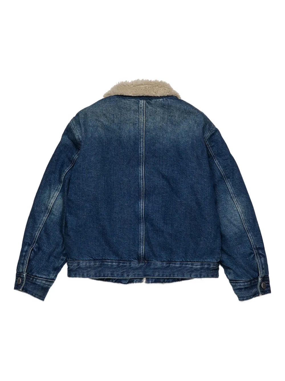 Diesel Kids Jomox-Fur jack Blauw