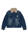 Diesel Kids Jomox-Fur jacket - Blue