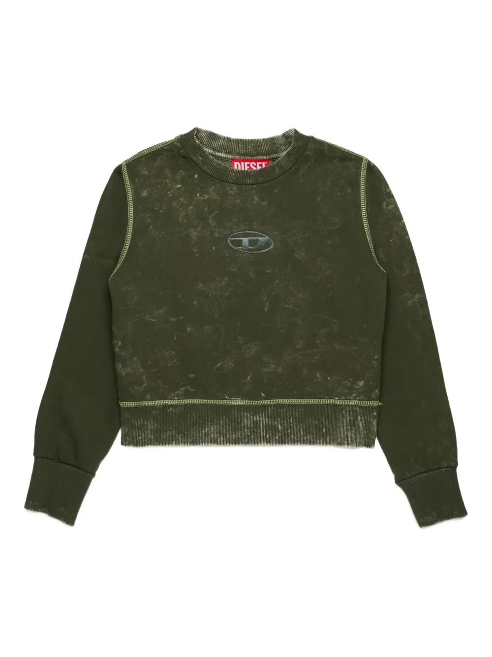 Diesel Kids Slaccy sweater Groen