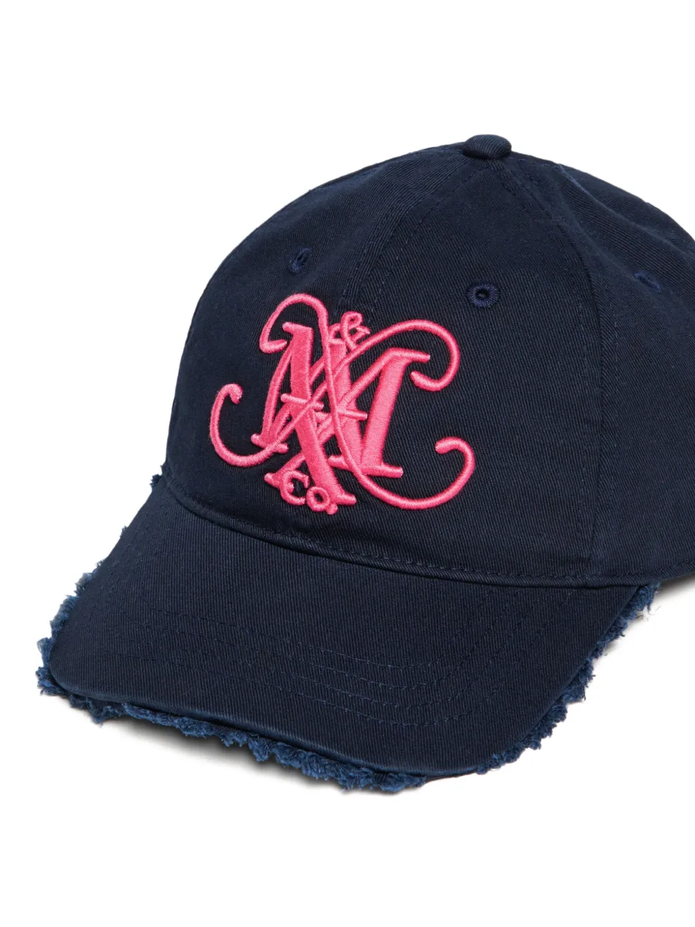 MAX&Co. Kids Pet met geborduurd logo Blauw