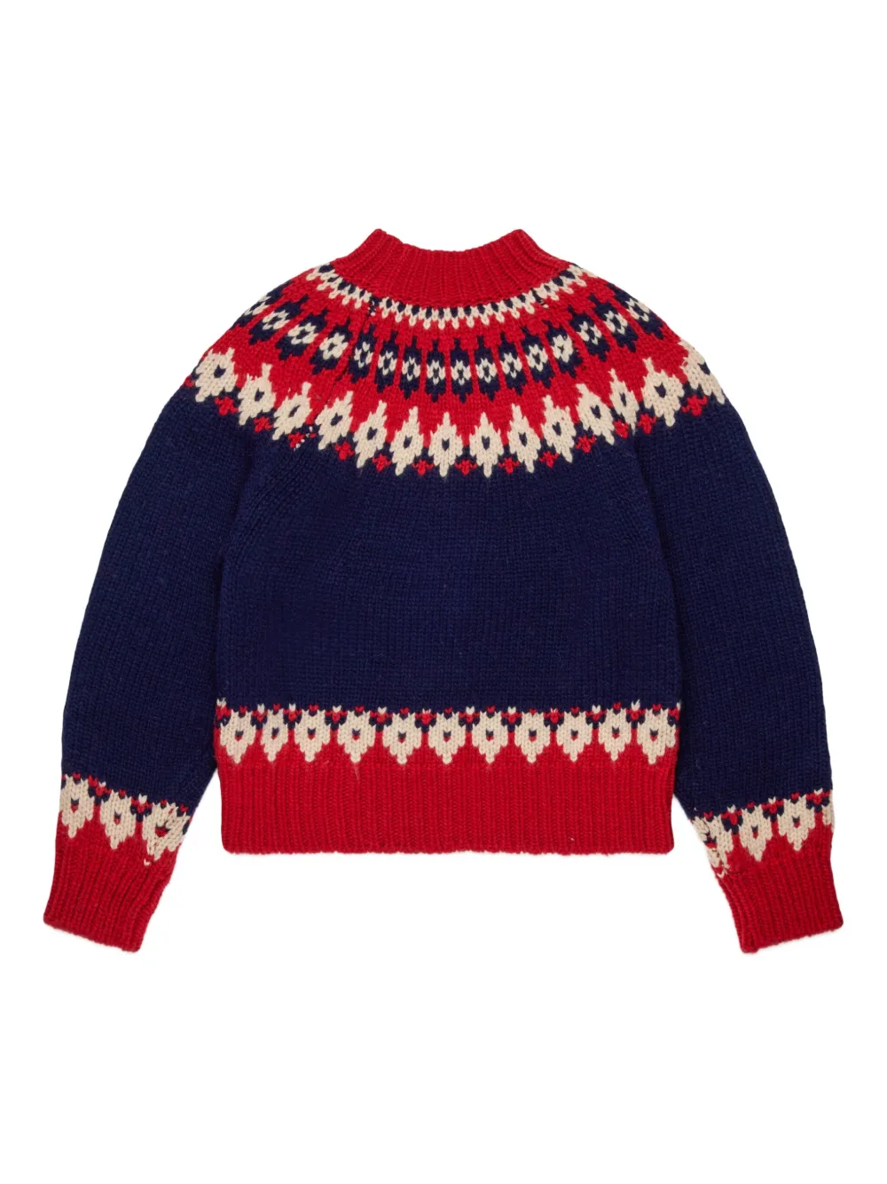 DSQUARED2 KIDS Intarsia trui Blauw