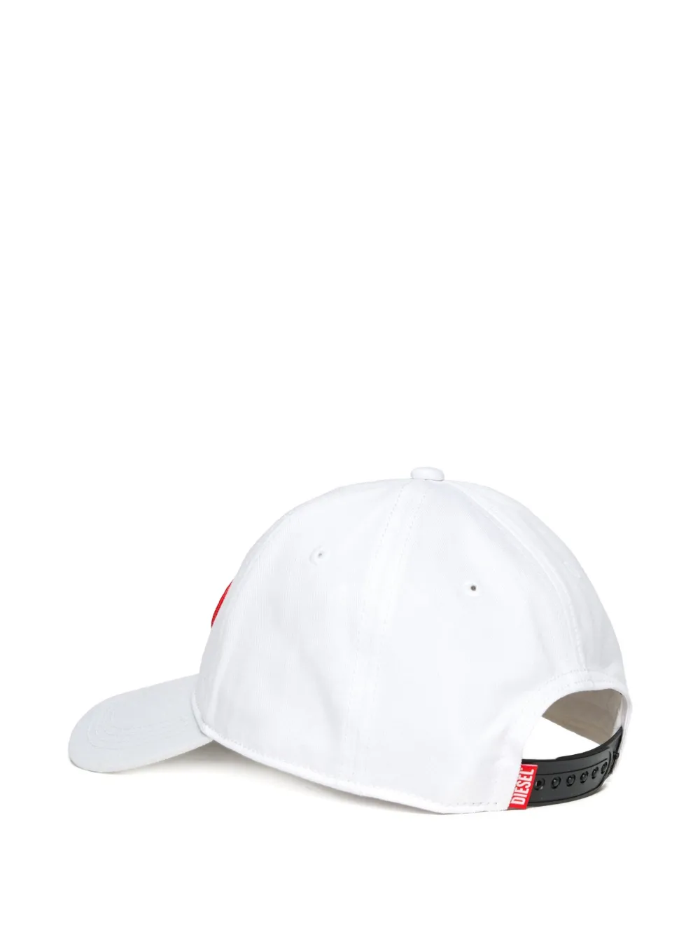 Diesel Kids Pet met logopatch Wit