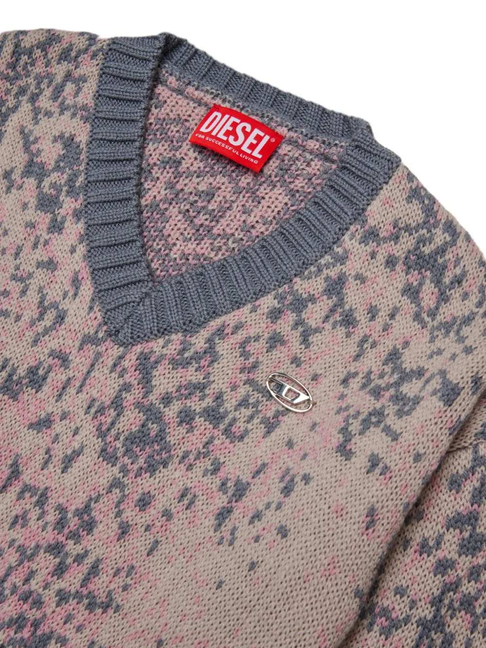 Diesel Kids Kmrenza trui Roze