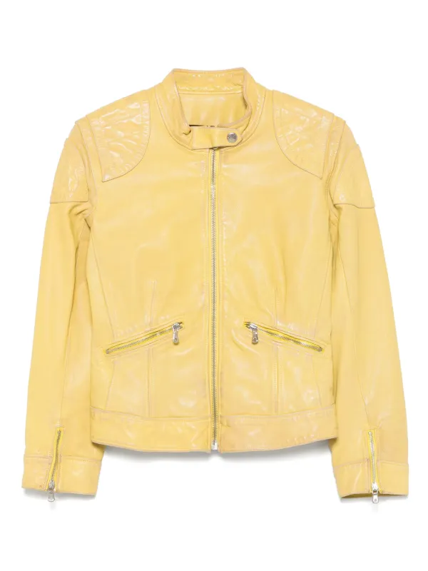 当社の 00s dolce&gabbana vintage leather jacket ジャケット